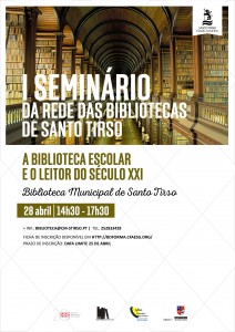 Cartaz SEMINARIO REDE BIBLIOTECAS